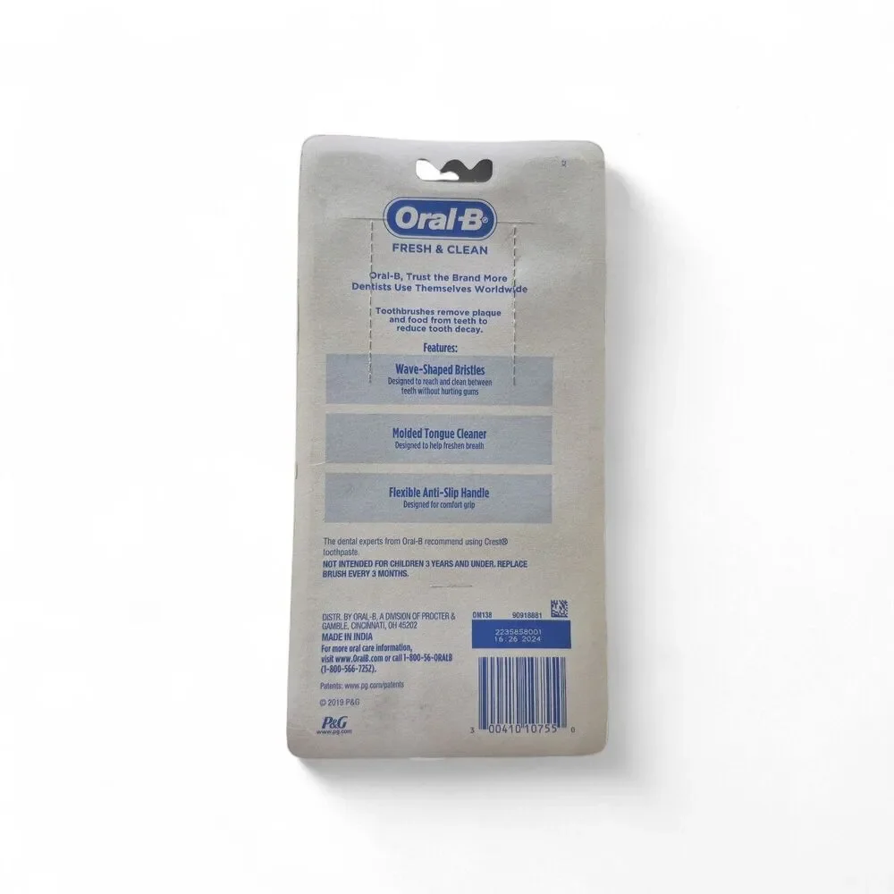 Oral-B Fresh and Clean Toothbrushes Medium Bristles Extra Value (6x PACK)